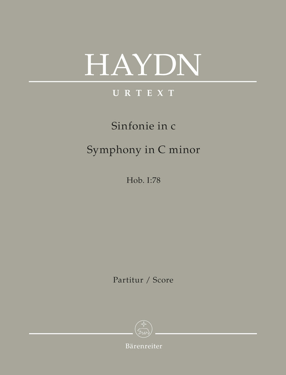 Haydn Symphony in C minor Hob I:78