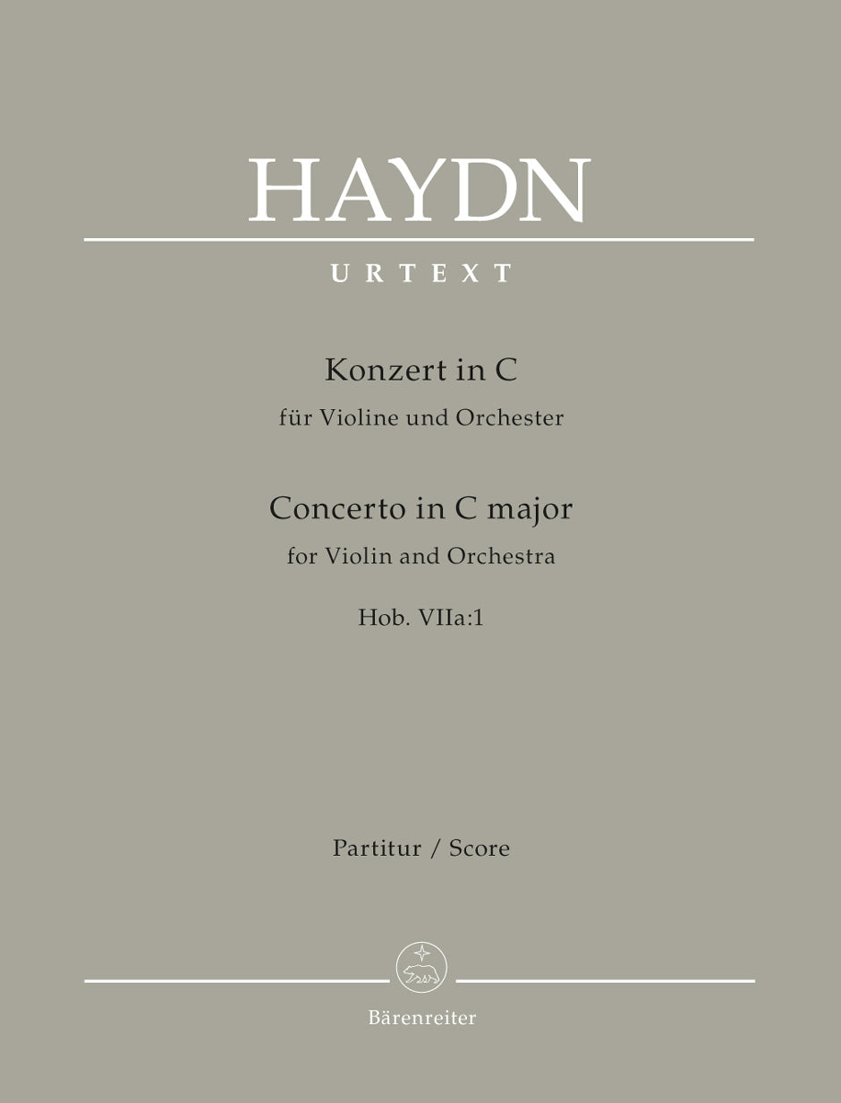 Haydn Concerto for Violin and Orchestra C major Hob. VIIa:1