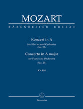 Mozart Concerto for Piano and Orchestra No. 23 A major K. 488