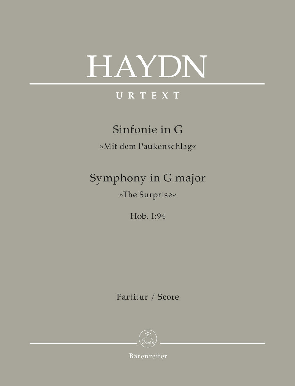 Haydn Symphony Nr. 94 G major Hob. I:94 "The Surprise"