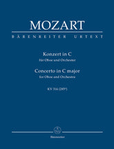 Mozart Concerto for Oboe and Orchestra C major K. 314 (285d)