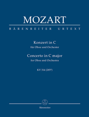 Mozart Concerto for Oboe and Orchestra C major K. 314 (285d)