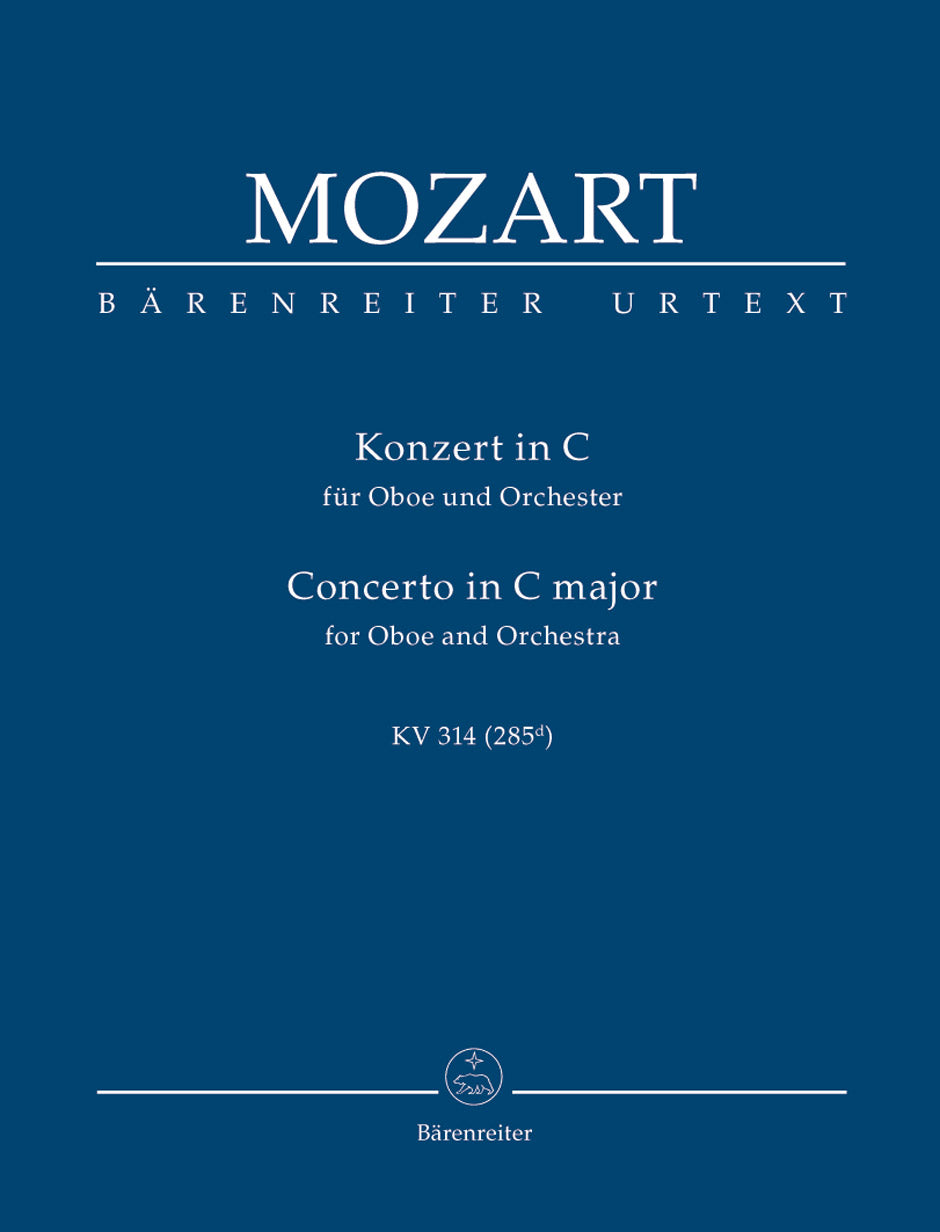 Mozart Concerto for Oboe and Orchestra C major K. 314 (285d)