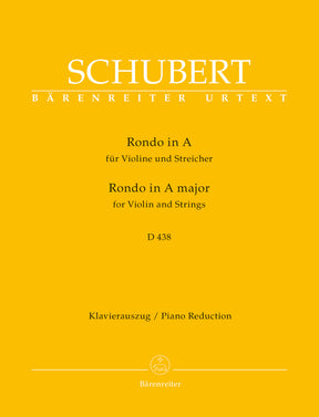 Schubert Rondo for Violin and Strings A major D 438