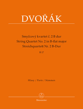 Dvorak String Quartet No 2 in B flat major