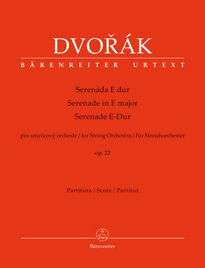Dvorak Serenade for String Orchestra E major op. 22