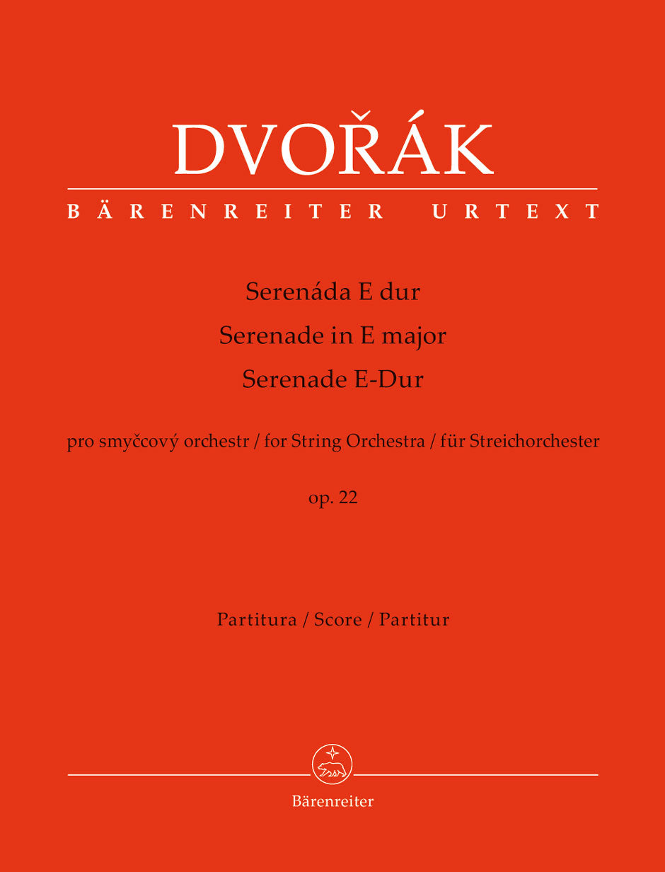 Dvorak Serenade for String Orchestra E major op. 22