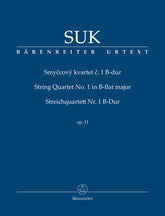 Suk String Quartet Nr. 1 B-flat major op. 11