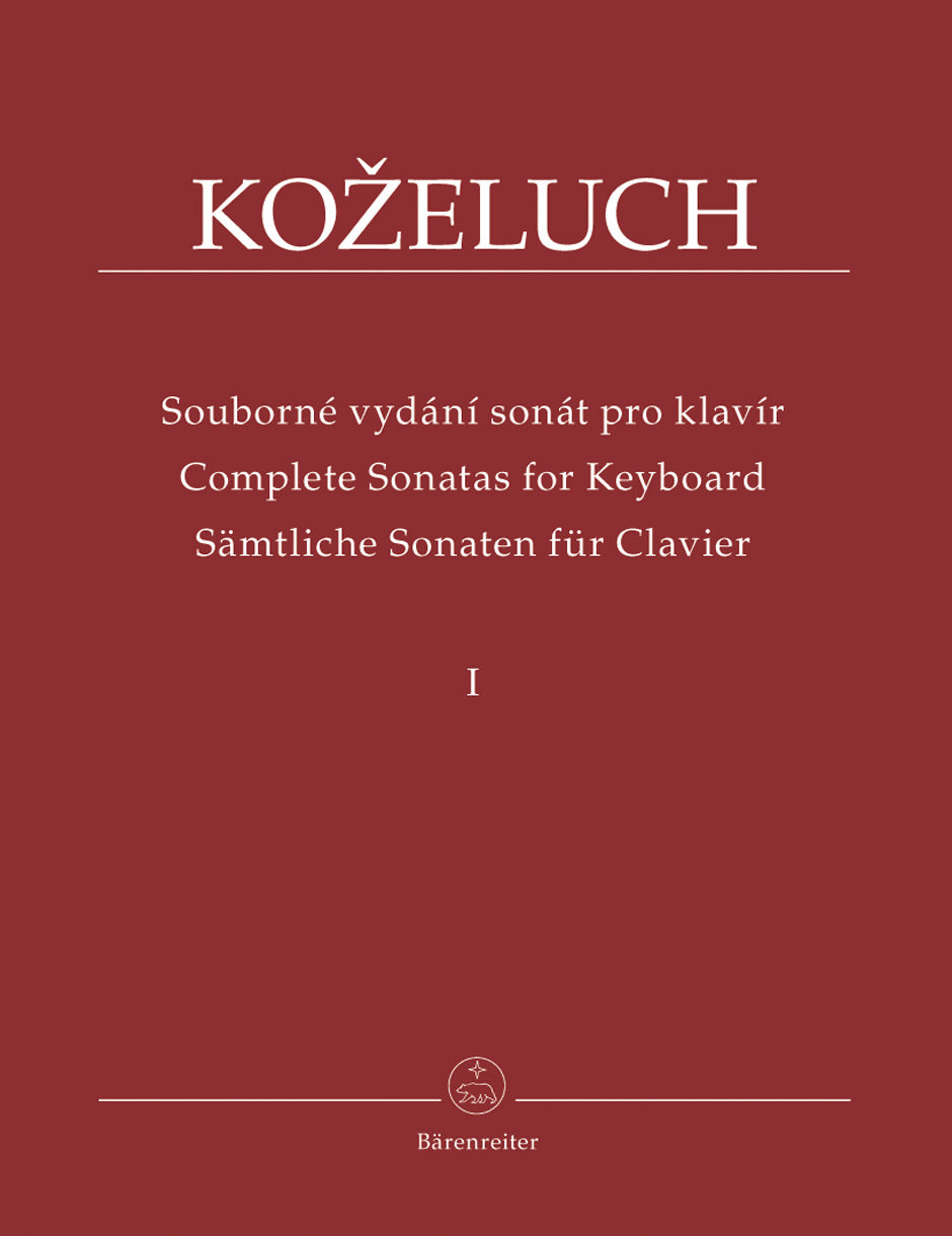 Kozeluch Complete Sonatas for Keyboard 1 -Sonatas 1-12-