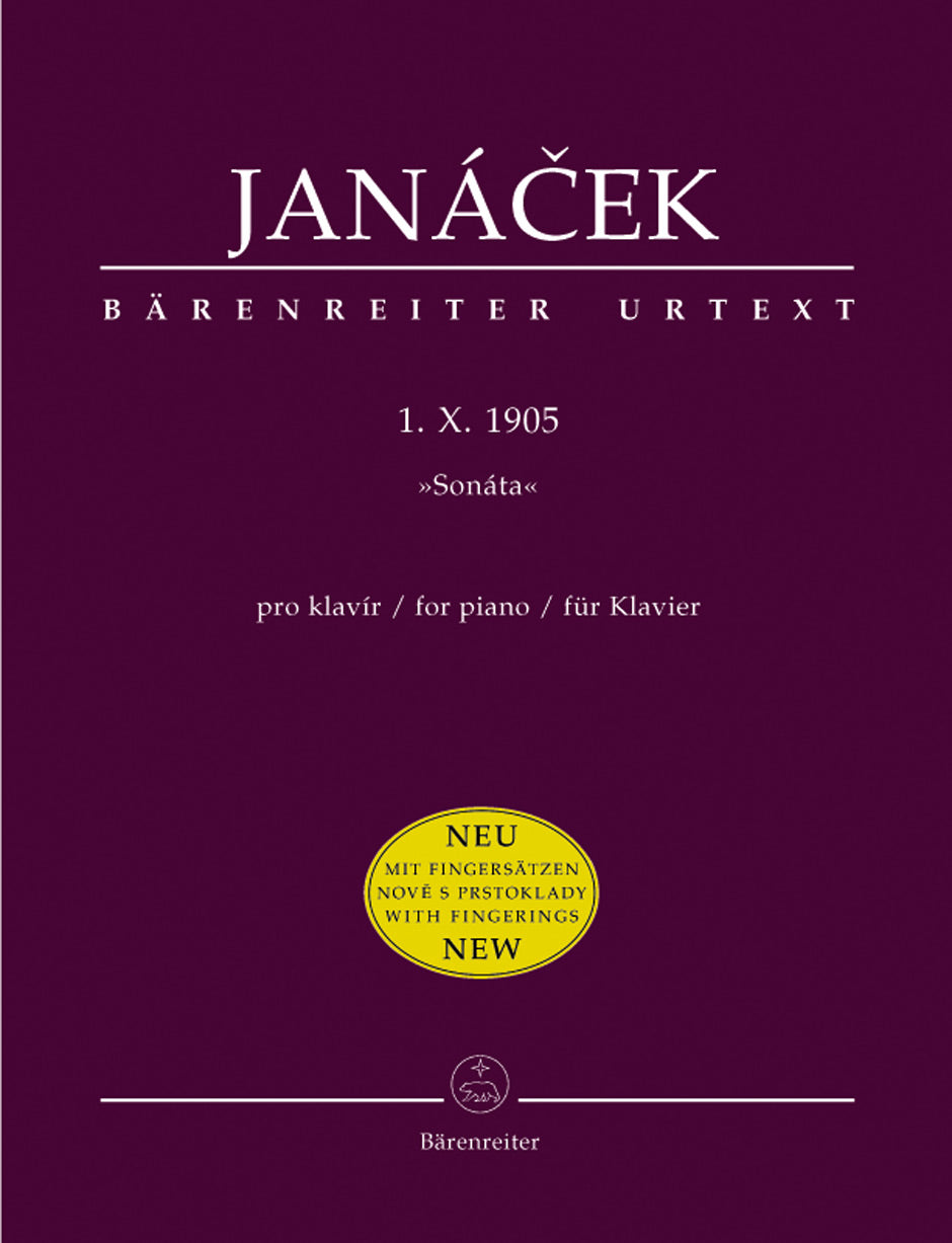 Janacek 1. X. 1905 for Piano "Sonata"