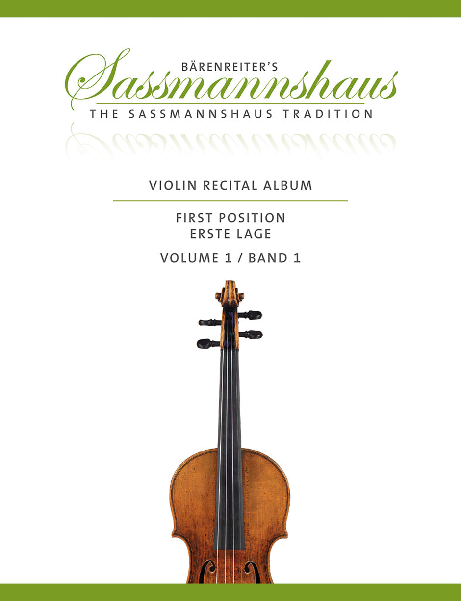 Sassmannshaus - Violin Recital Album First Position, Volume 1