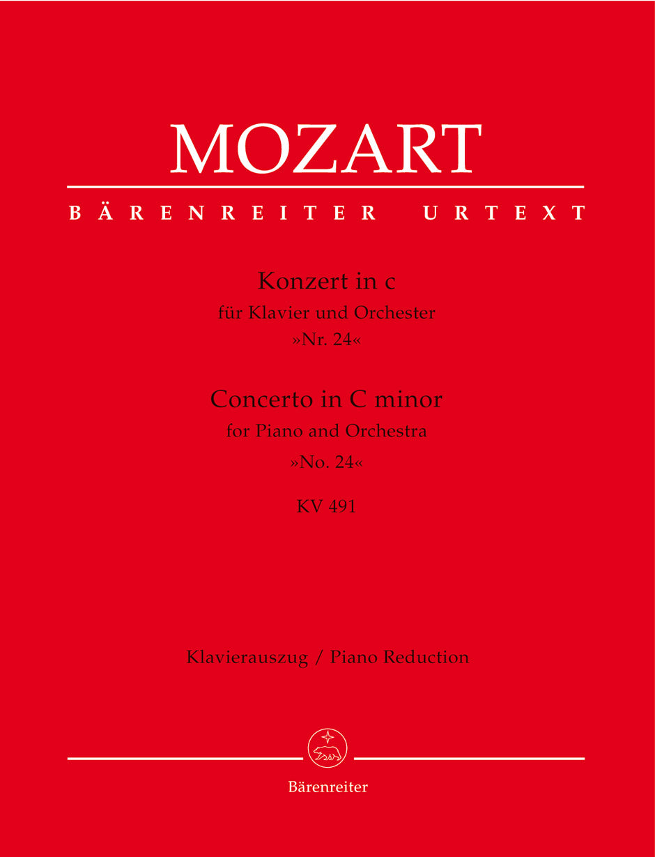 Mozart Concerto for Piano and Orchestra Nr. 24 C minor K. 491 (Piano Reduction)