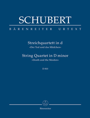 Schubert String Quartet D minor D 810 "Death and the Maiden"