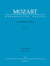 Mozart La clemenza di Tito K. 621 (Paperback)