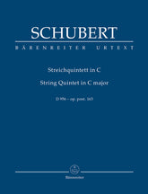 Schubert String Quintet C major op. post.163 D 956