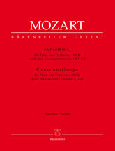 Mozart Concerto for Flute and Orchestra G major (1801) -In an arrangement by A. E. Müller after the Clarinet Concerto K. 622-