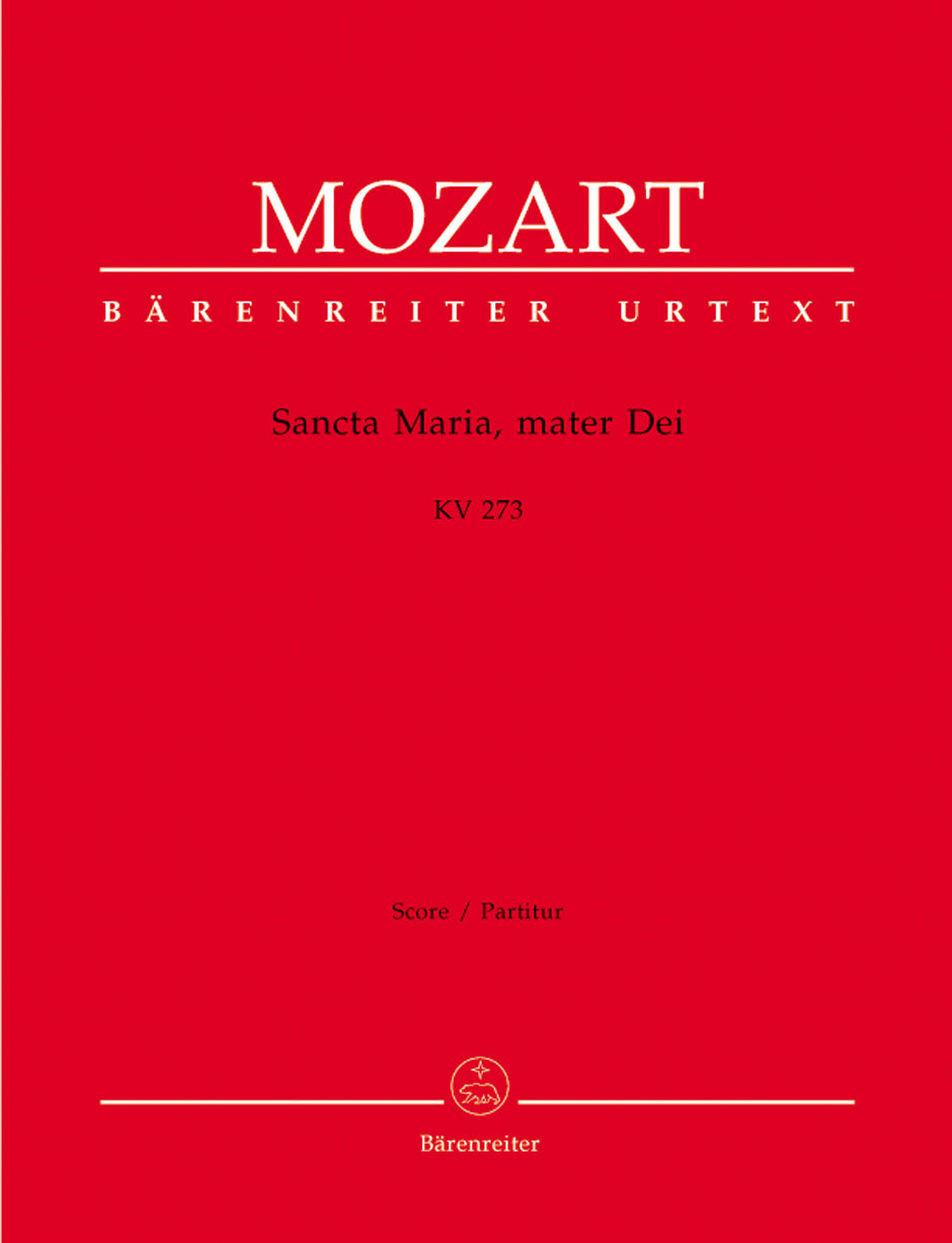 Mozart Sancta Maria, mater Dei K. 273