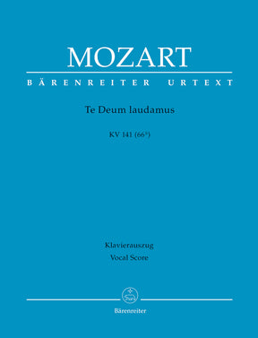 Mozart Te Deum laudamus K. 141 (66b)