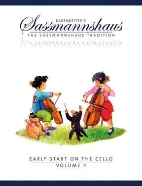 Sassmannshaus Early Start on the Cello, Volume 4
