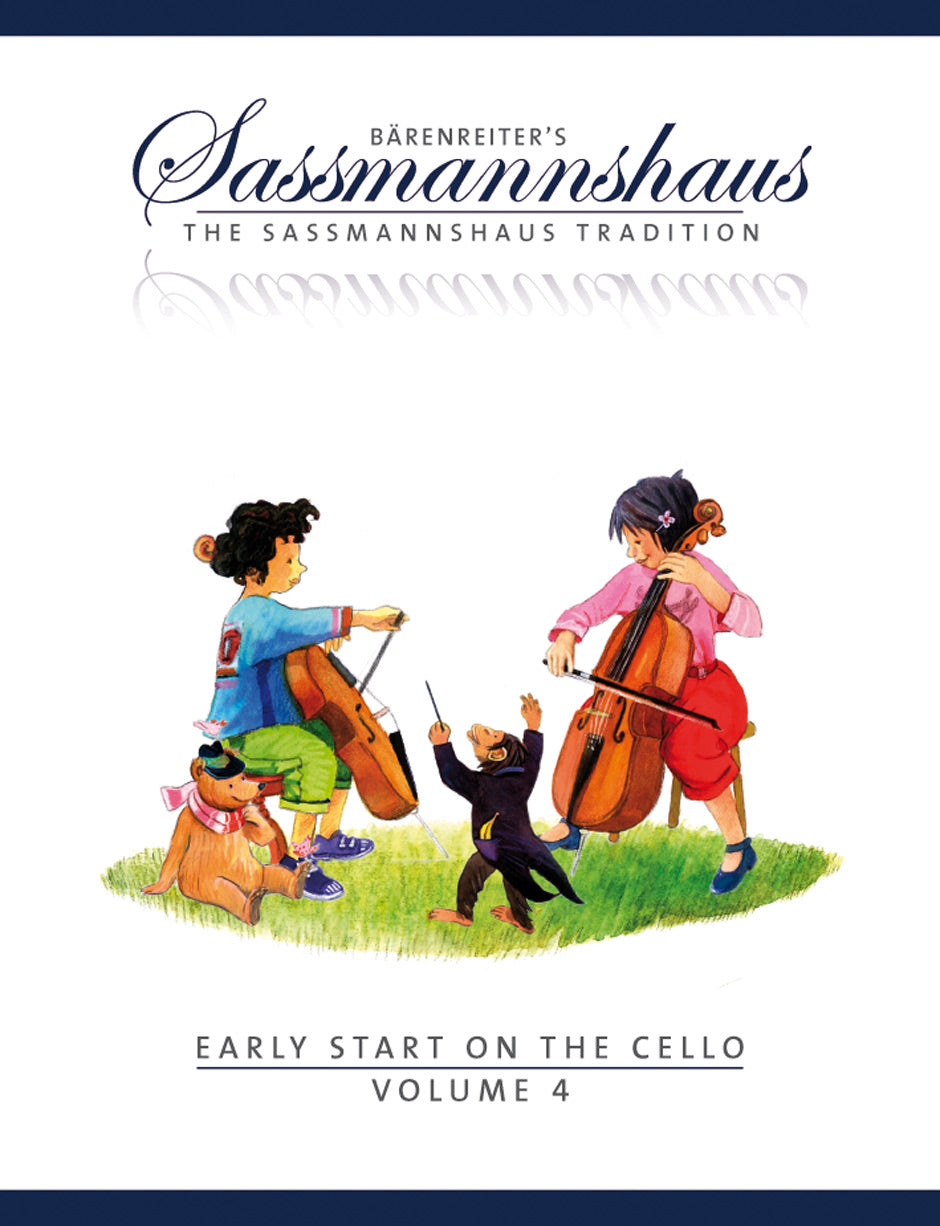 Sassmannshaus Early Start on the Cello, Volume 4