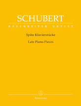 Schubert Late Piano Pieces
