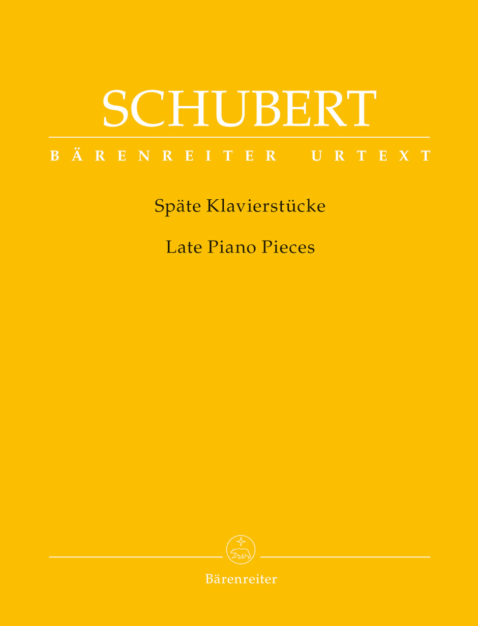 Schubert Late Piano Pieces