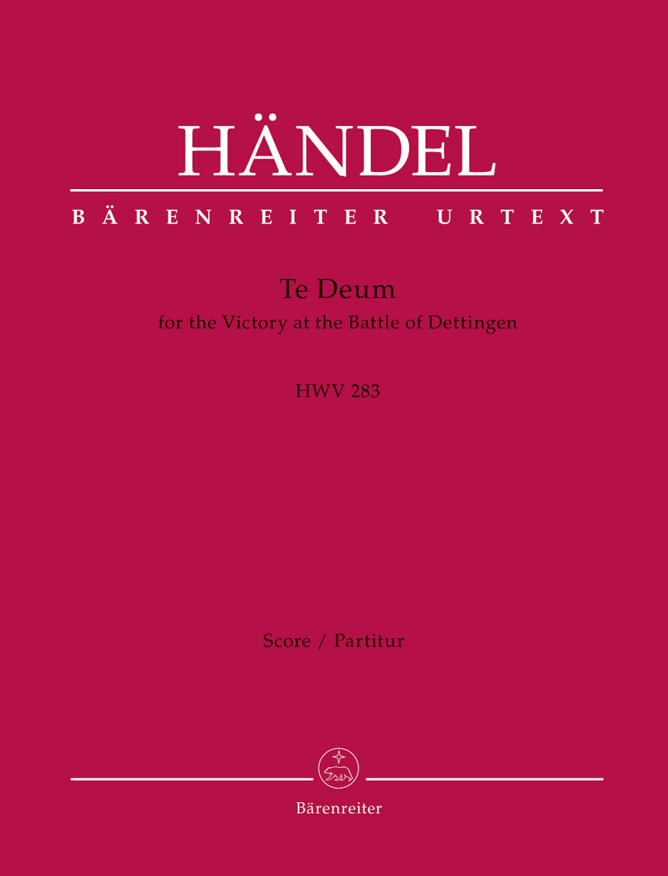 Handel Te Deum for the Victory at the Battle of Dettingen HWV 283