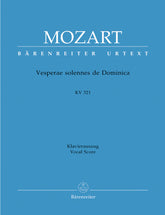 Mozart Vesperae solennes de Dominica K. 321