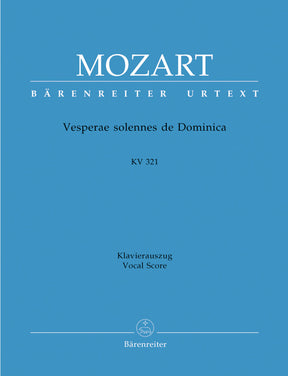 Mozart Vesperae solennes de Dominica K. 321