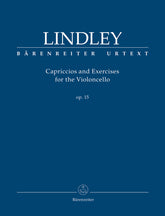 Lindley Capriccios and Exercises for the Violoncello op. 15