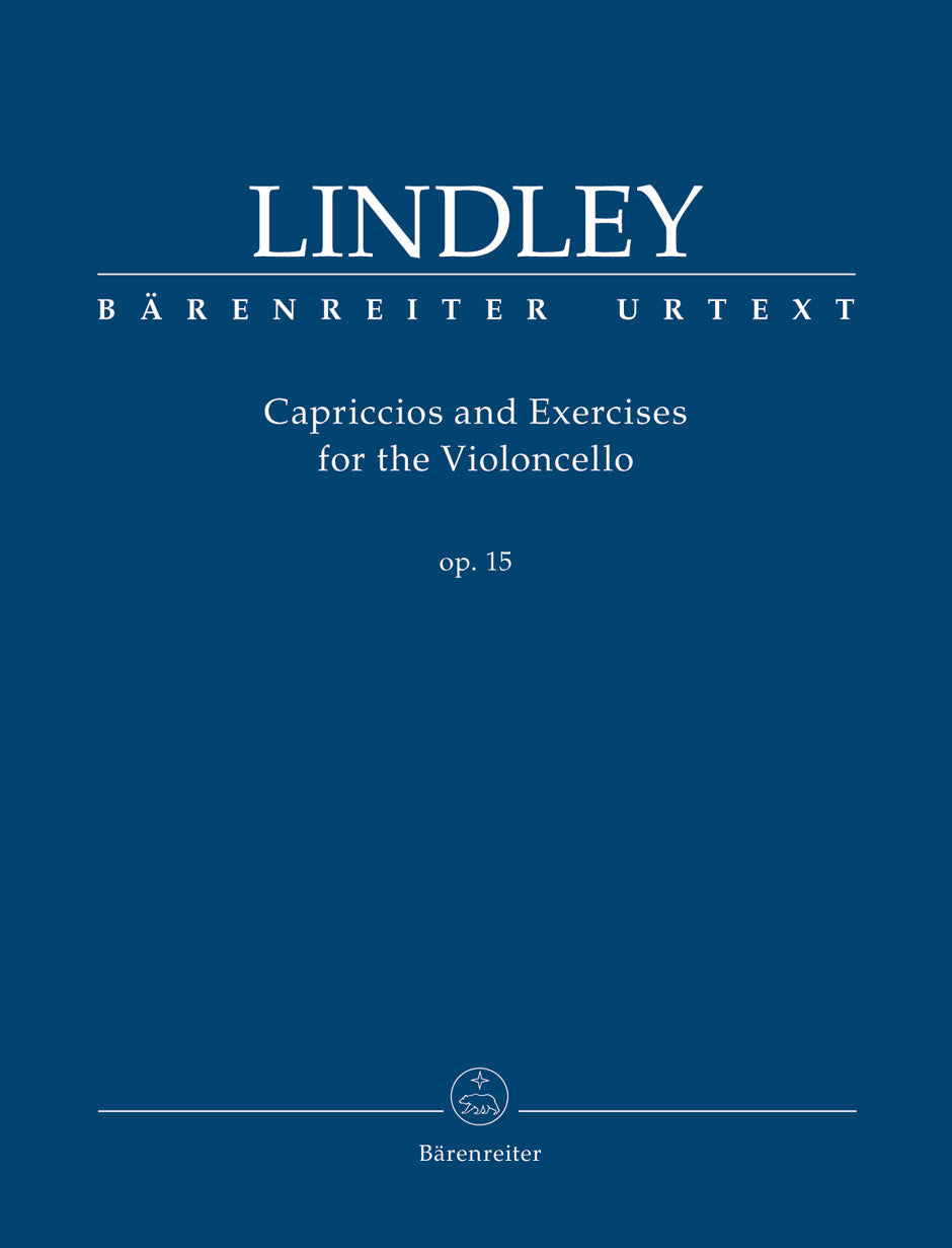 Lindley Capriccios and Exercises for the Violoncello op. 15