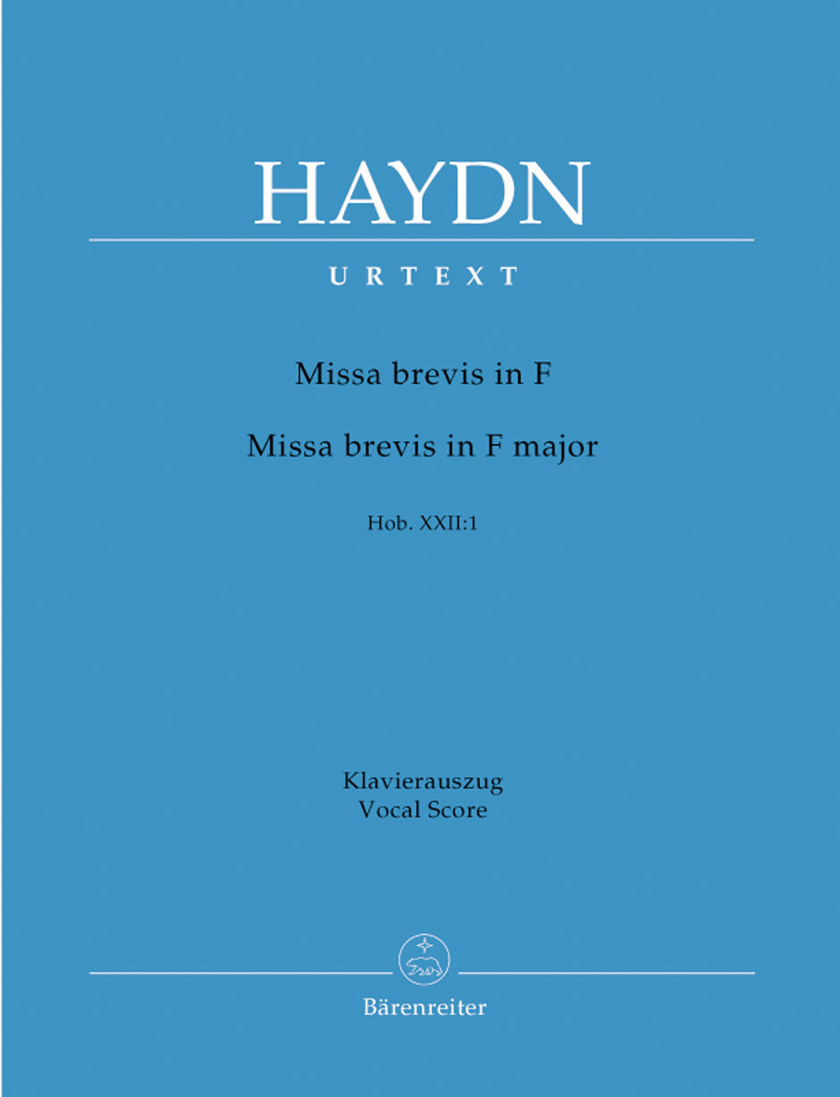 Haydn Missa brevis F major Hob. XXII:1 (Frühe Streicherfassung und spätere Fassung mit Wind Instrumentsn und Pauken)