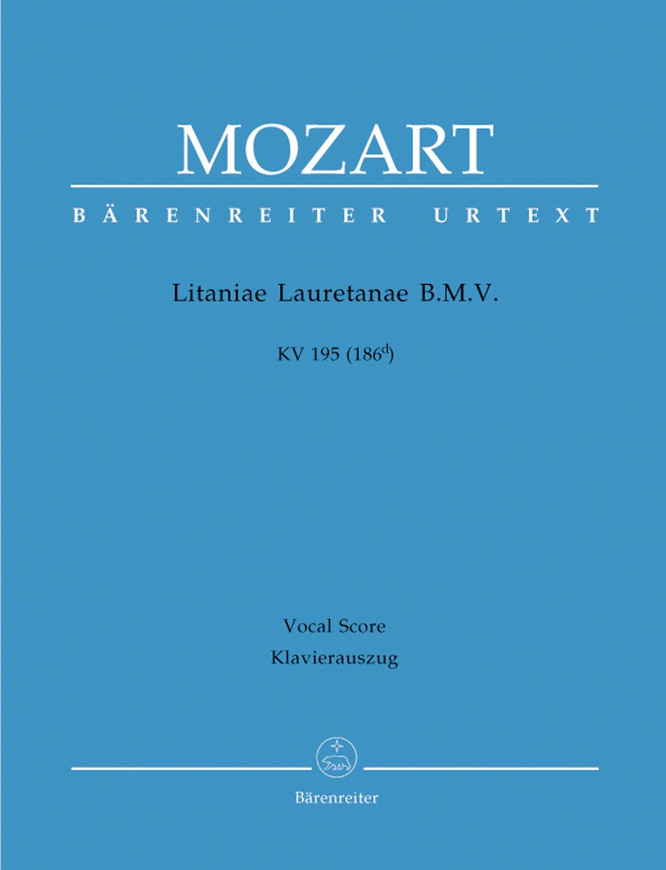 Mozart Litaniae Lauretanae B. M. V. K. 195 (186d)