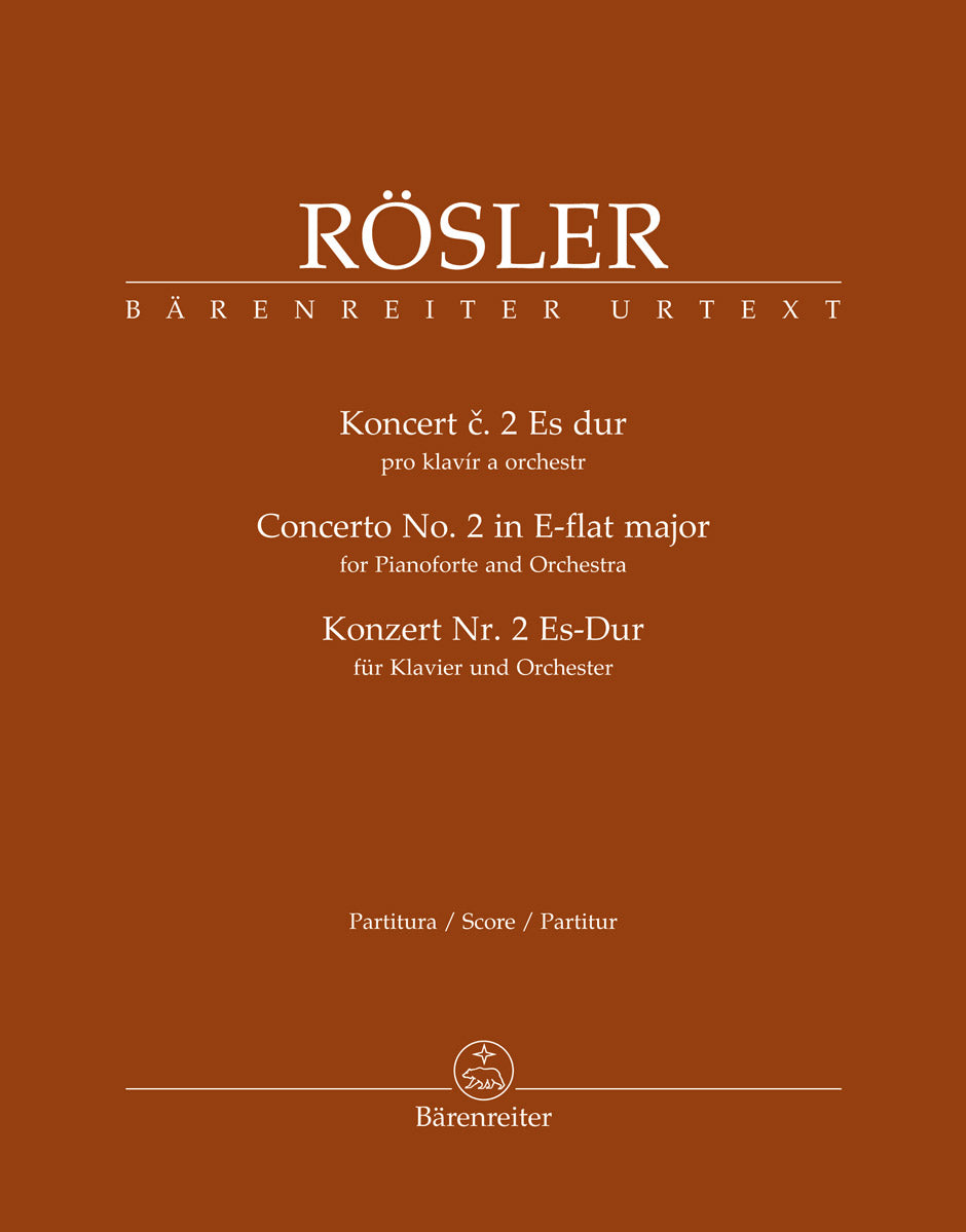 Rosler Piano Concerto Nr. 2 Es-Dur