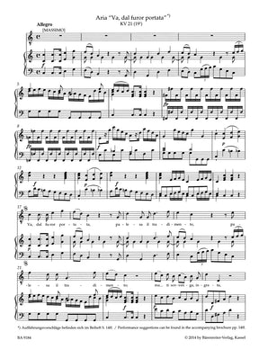 Mozart Concert Arias for Tenor