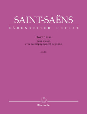 Saint-Saens Havanaise for Violin and Piano op. 83