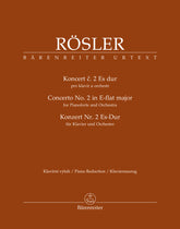 Rosler Konzert für Klavier und Orchester Nr. 2 Es-Dur