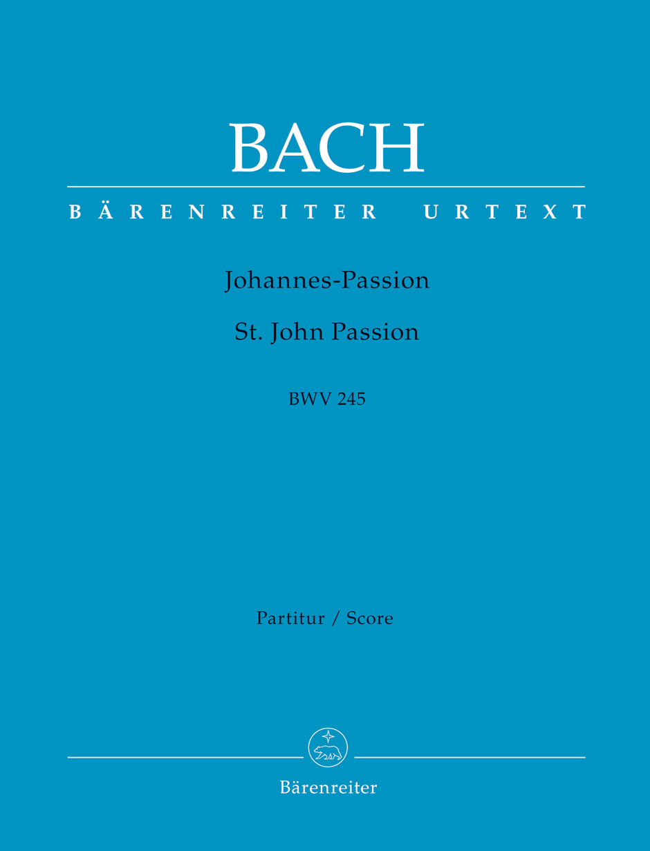 Bach St. John Passion BWV 245 Full Score
