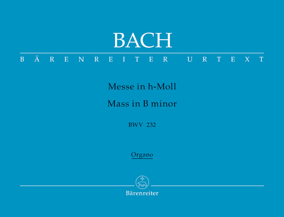 Bach Mass B minor BWV 232 Continuo/Organ Part