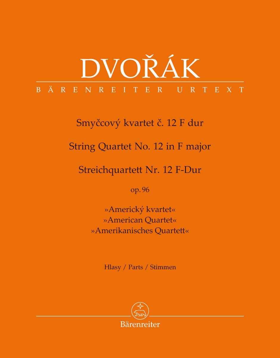 Dvorak String Quartet No. 12 Op. 96
