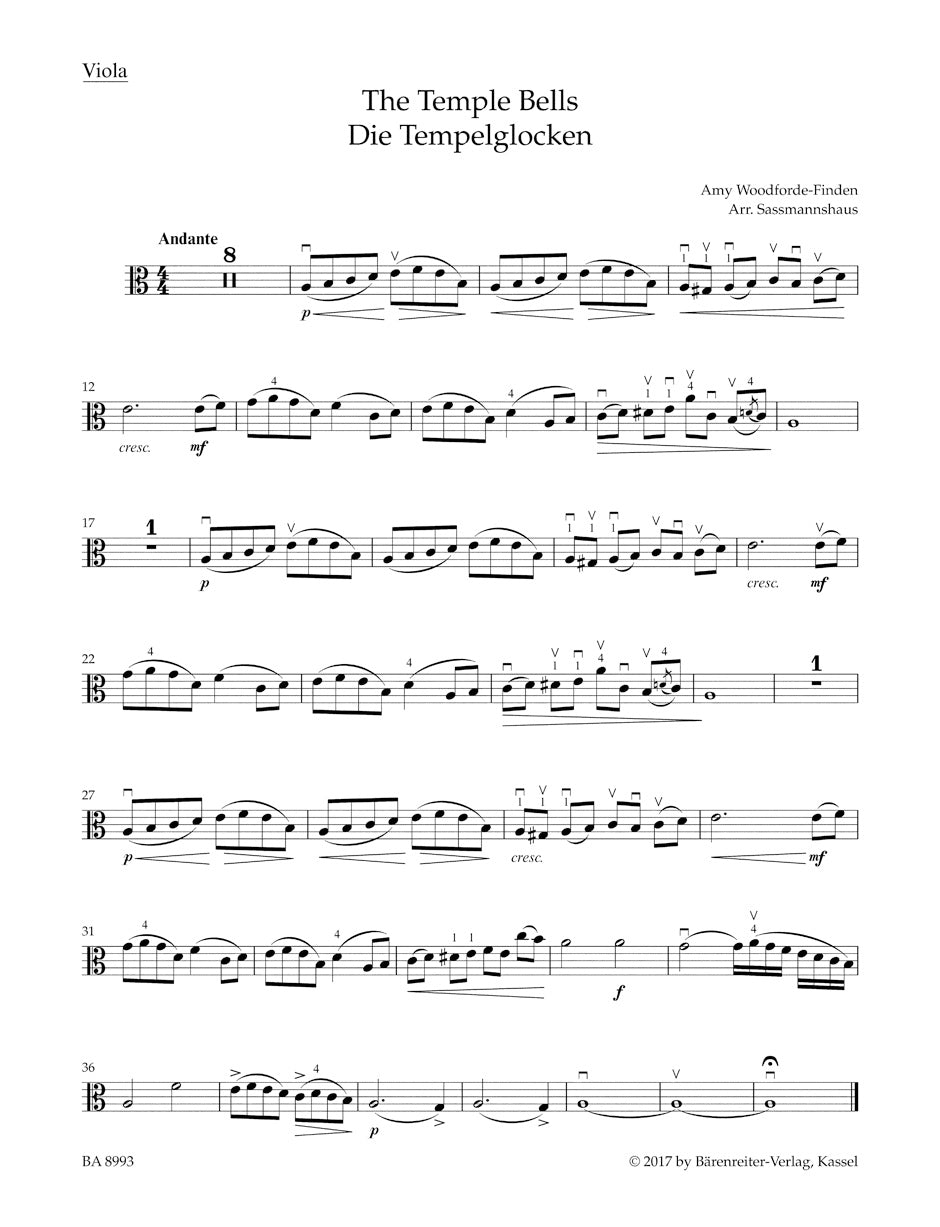 Sassmannshaus Viola Recital Album, Volume 4
