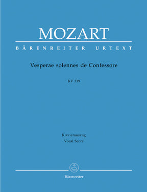 Mozart Vesperae solennes de Confessore K. 339