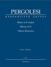 Pergolesi Mass F major "Missa Romana"
