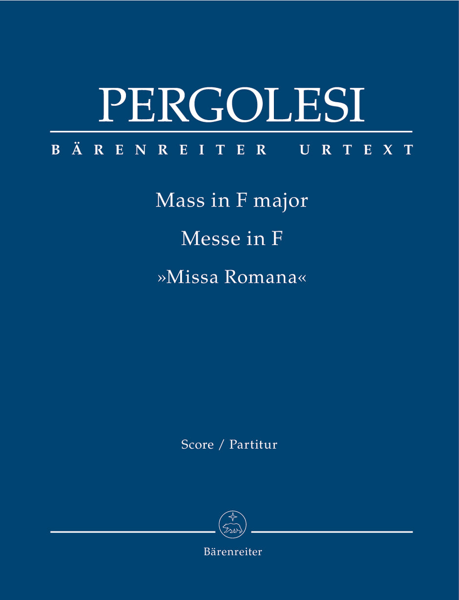 Pergolesi Mass F major "Missa Romana"