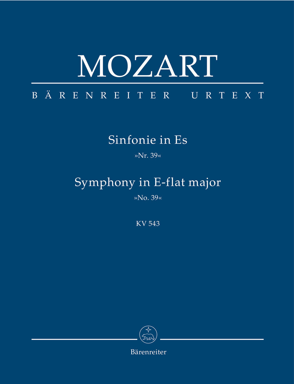 Mozart Sinfonie Nr. 39 Es-Dur KV 543
