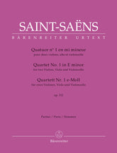 Saint-Saens String Quartet No 1 in e minor Opus 112