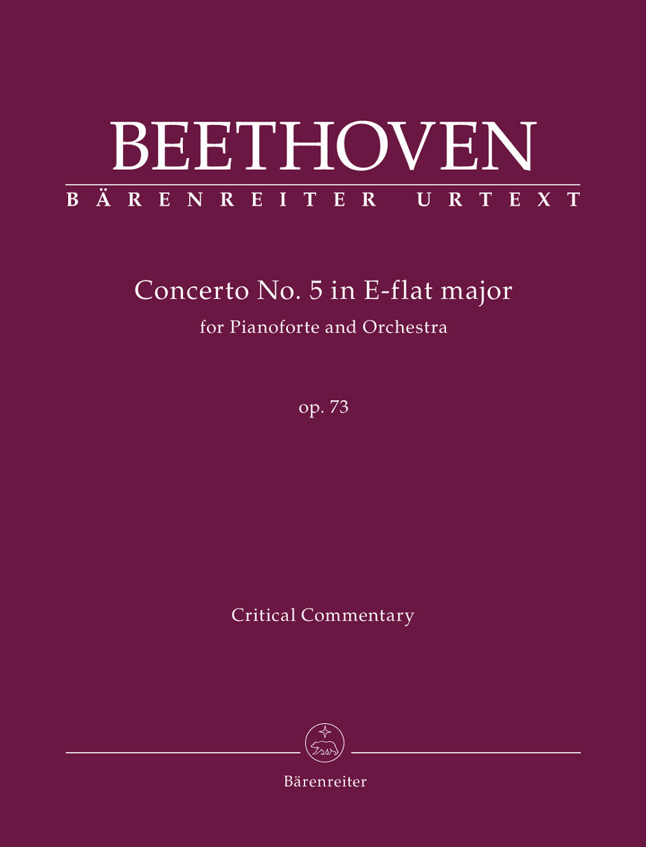 Beethoven Concerto for Pianoforte and Orchestra Nr. 5 E-flat major op. 73