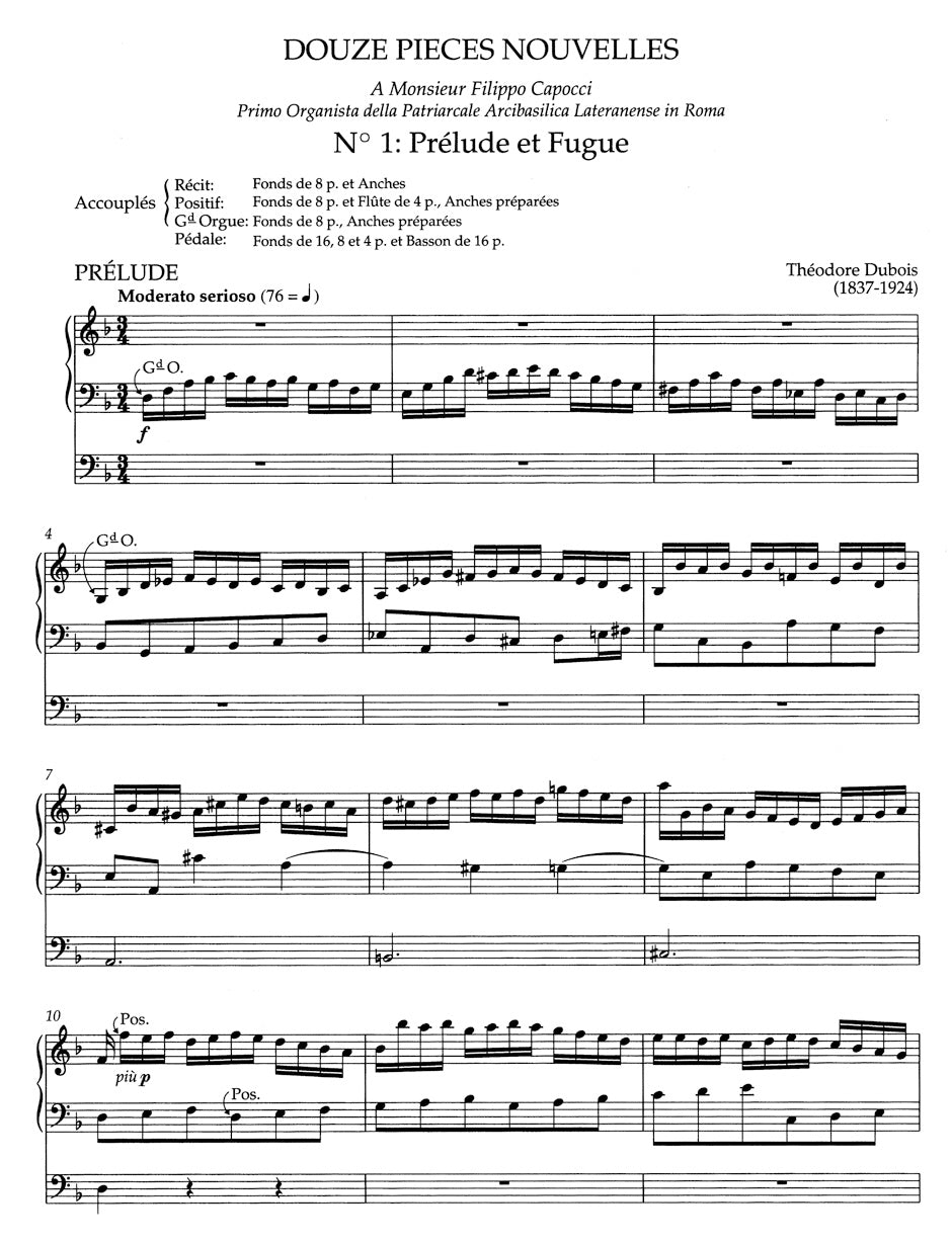 Dubois: Douze Pièces nouvelles & Ascendit Deus (Complete Organ Works, Vol. 4)