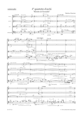 Pintscher 4 Quartetto D'archi - Ritratto di Gesualdo