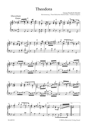 Handel Theodora HWV 68 -Oratorio in three Parts-